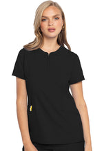 Load image into Gallery viewer, Zip Front Henley Top