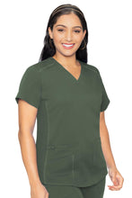 Load image into Gallery viewer, Women's V-Neck Shirttail Top